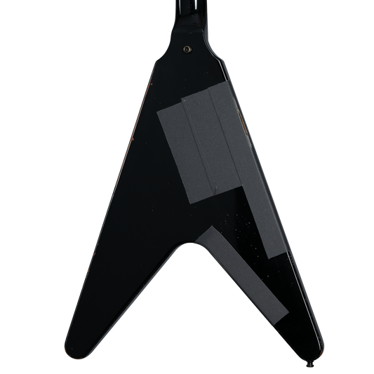 Gibson Custom Kirk Hammett 1979 Flying V, Ebony Electric Guitar Gibson Custom