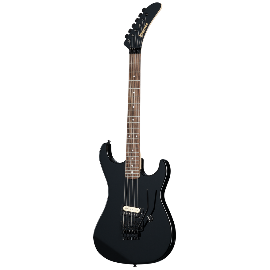Kramer 1983 Baretta Reissue, Ebony Electric Guitar Kramer