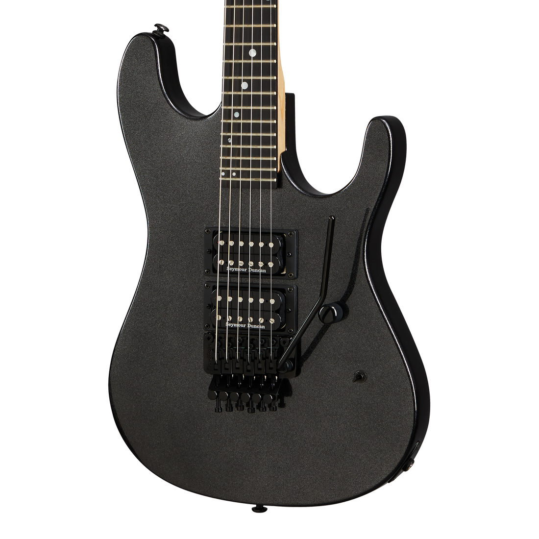 Kramer NightSwan, Jet Black Metallic Electric Guitar Kramer