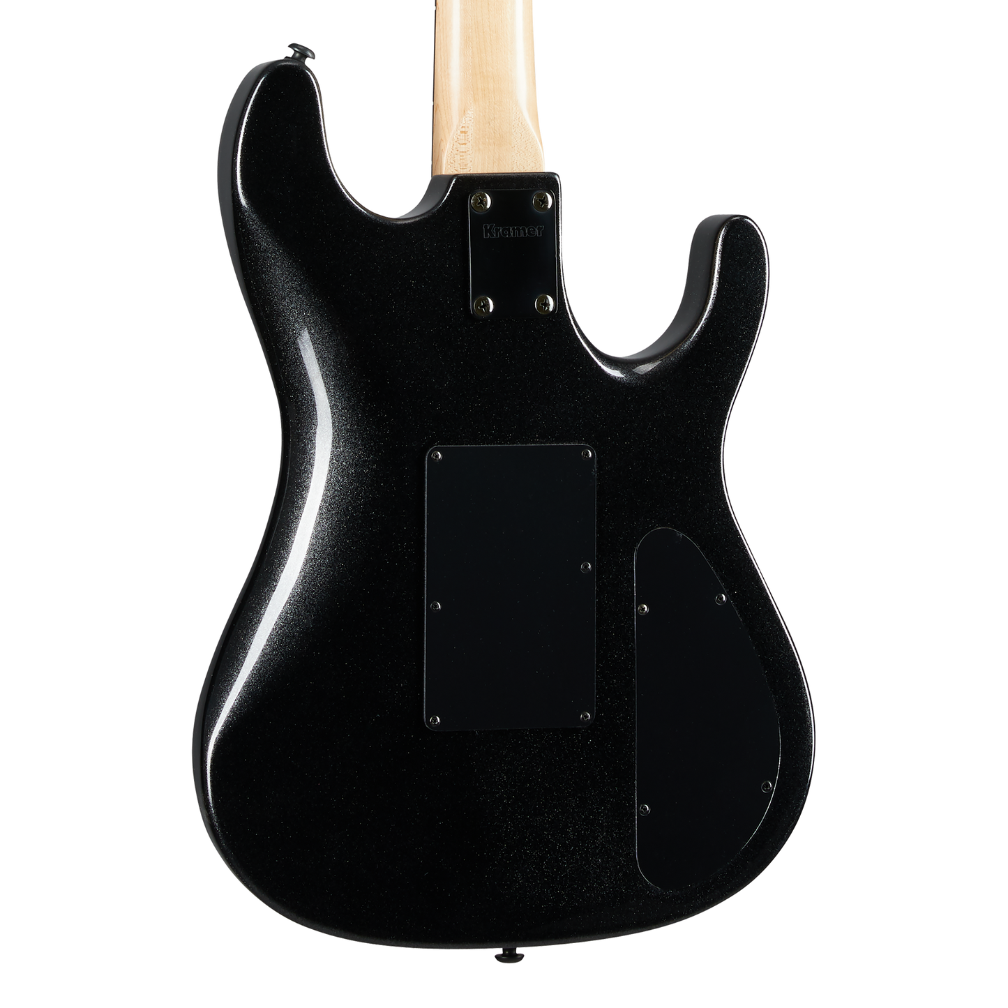 Kramer NightSwan, Left-Handed, Jet Black Metallic Electric Guitar Kramer