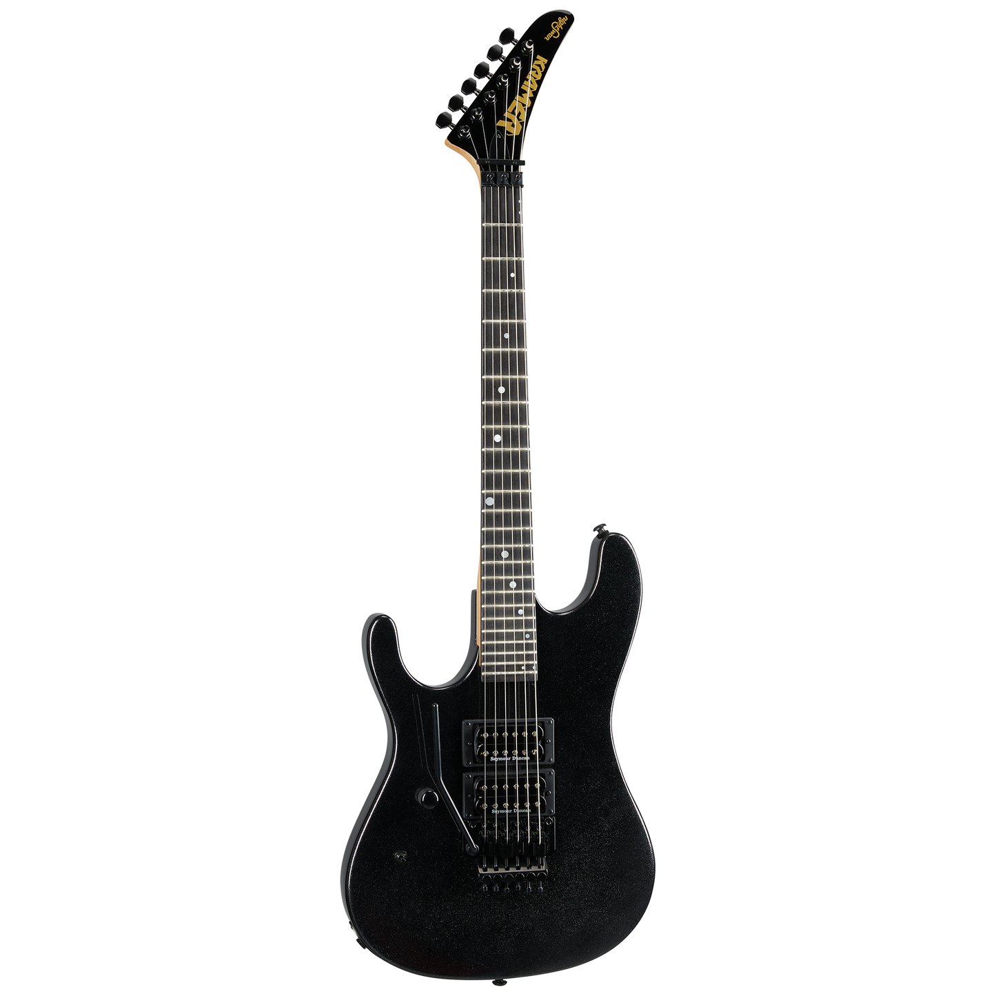 Kramer NightSwan, Left-Handed, Jet Black Metallic Electric Guitar Kramer