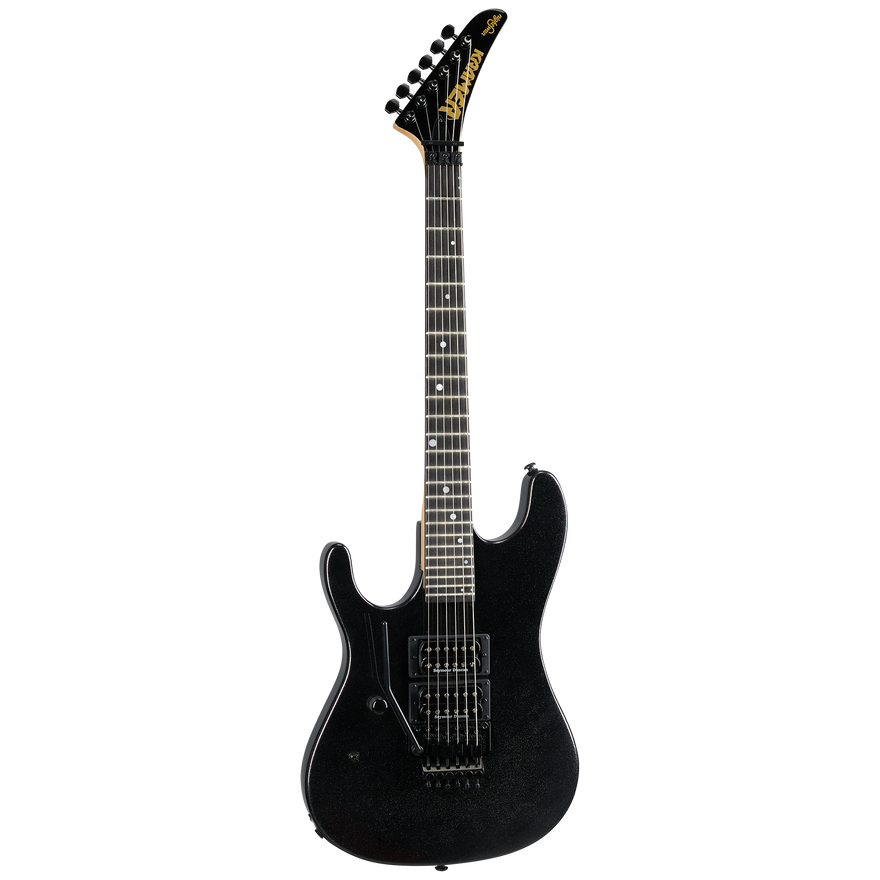 Kramer NightSwan, Left-Handed, Jet Black Metallic Electric Guitar Kramer