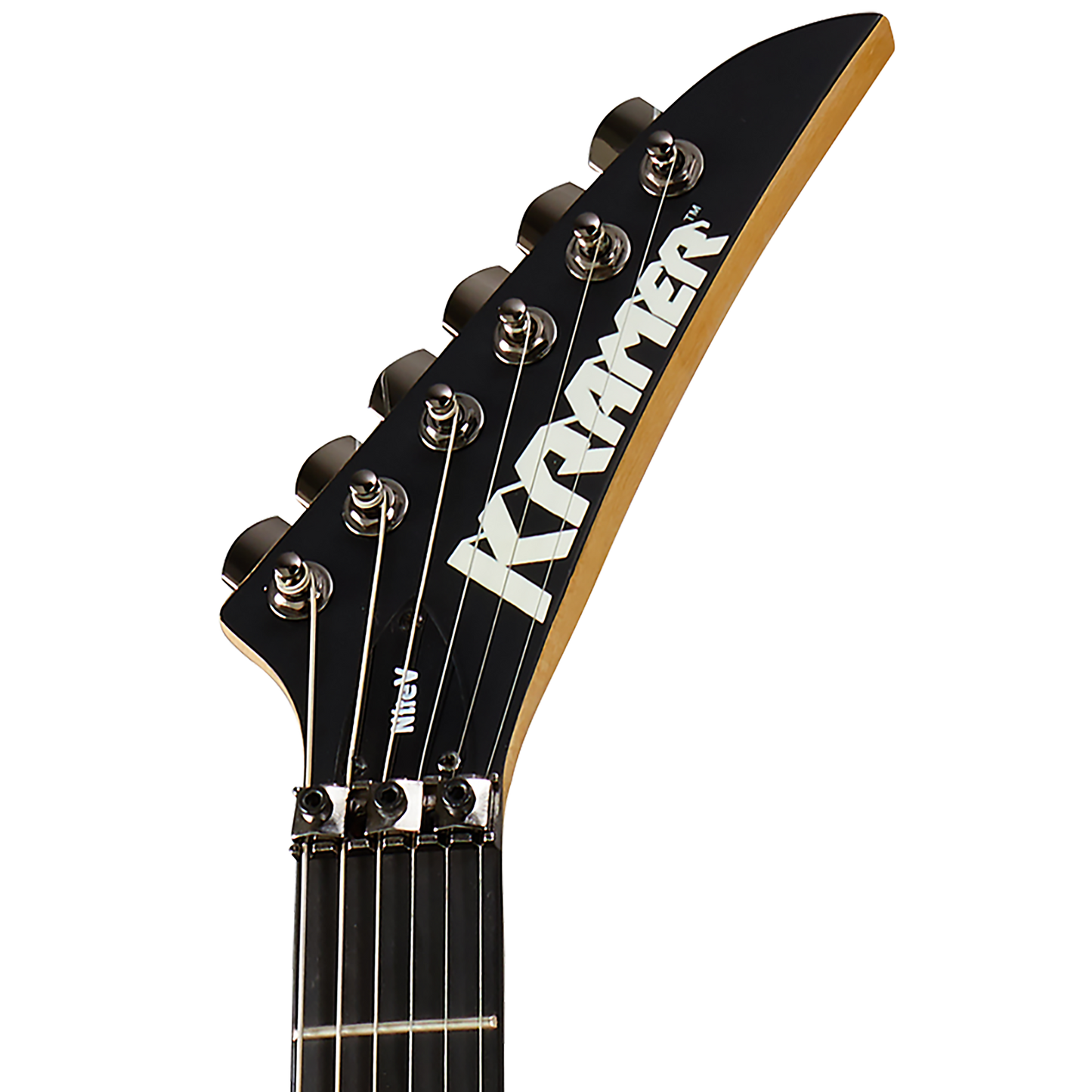 Kramer Nite-V with Floyd Rose, Satin Black Electric Guitar Kramer