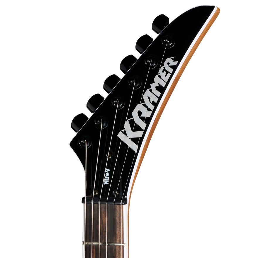 Kramer Nite-V, Royal Blue Metallic Electric Guitar Kramer