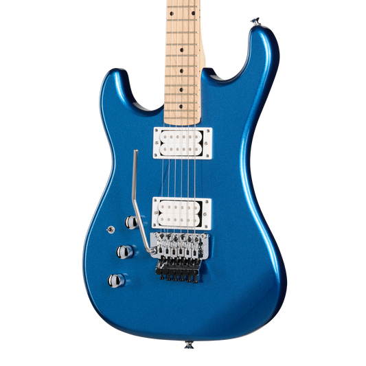 Kramer Pacer Classic, Left-Handed, Radio Blue Metallic Electric Guitar Kramer