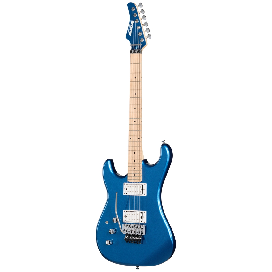 Kramer Pacer Classic, Left-Handed, Radio Blue Metallic Electric Guitar Kramer