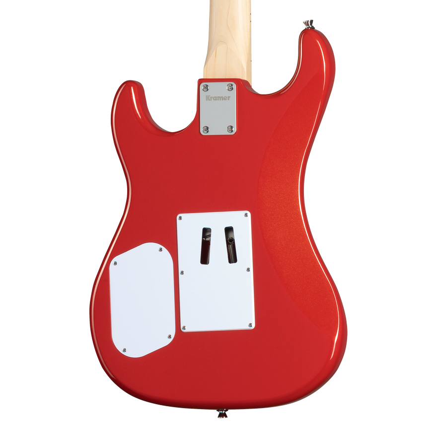 KRAMER エレキベース オレンジ/レッドグラデーション ケース&シールド KRAMER エレキベース オレンジ/レッドグラデーション ケース&シールド