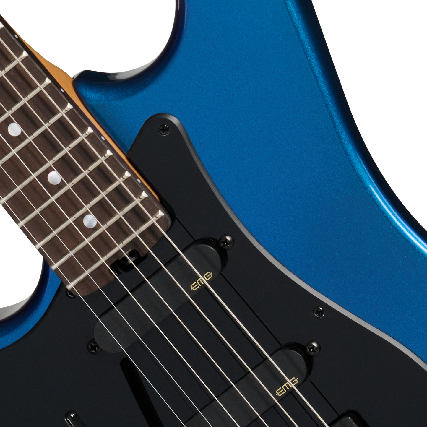 Kramer Pacer Deluxe 87 EMG, Left-Handed, Flip Flop Blue, Exclusive Electric Guitar Kramer
