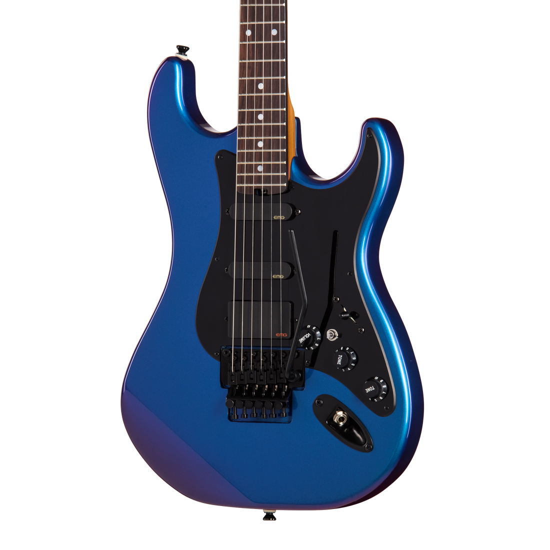 Kramer Pacer Deluxe 87 EMG, Flip Flop Blue, Exclusive Electric Guitar Kramer