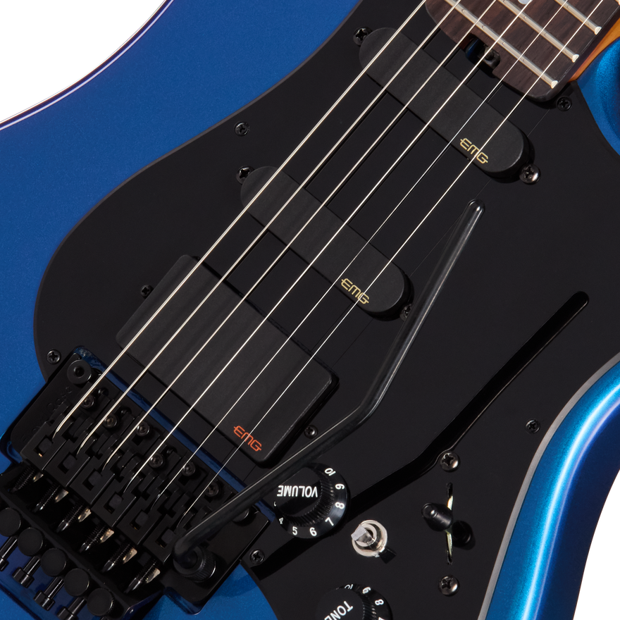 Kramer Pacer Deluxe 87 EMG, Flip Flop Blue, Exclusive Electric Guitar Kramer
