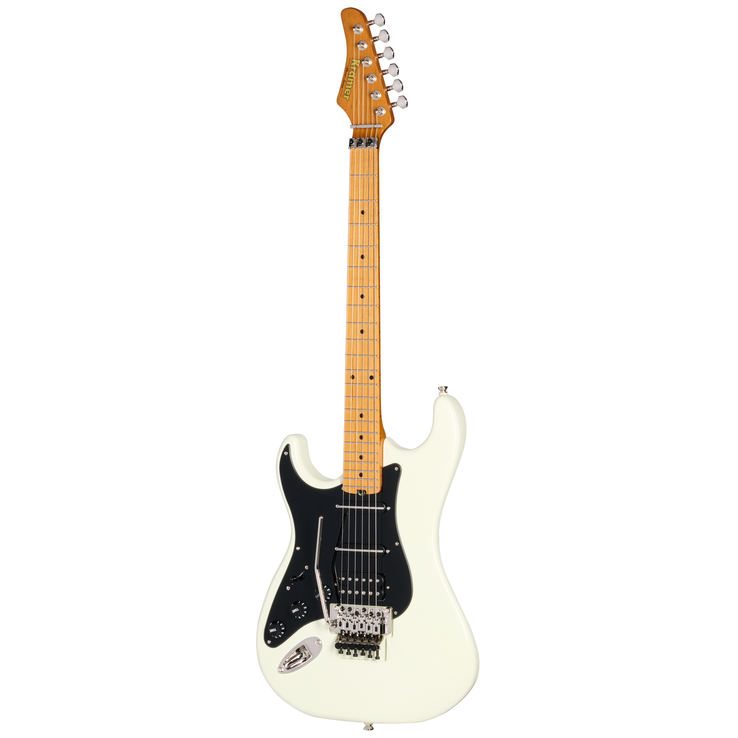 Kramer Pacer Deluxe, Classic White, Left-Handed Electric Guitar Kramer