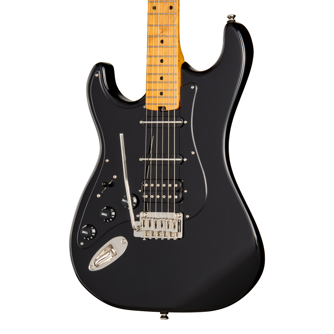 Kramer Pacer Deluxe GT, Intruder Black, Left-Handed, Electric Guitar Kramer