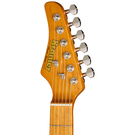 Kramer Pacer Deluxe GT, Intruder Black, Left-Handed, Electric Guitar Kramer