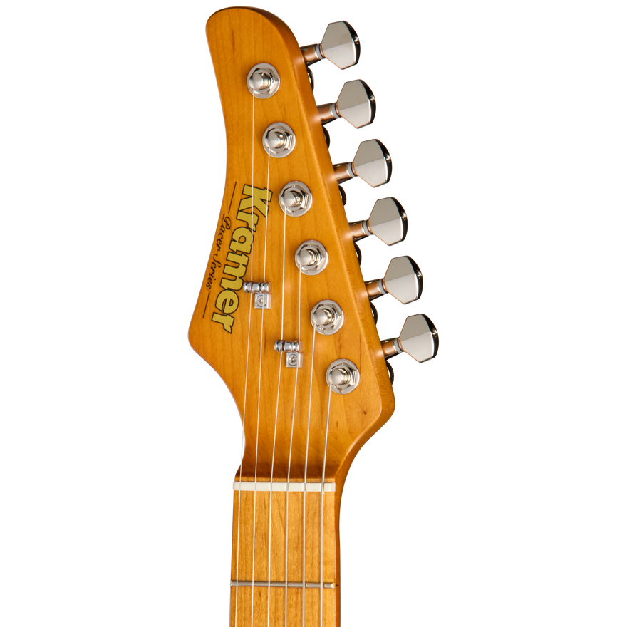 Kramer Pacer Deluxe GT, Intruder Black, Left-Handed, Electric Guitar Kramer