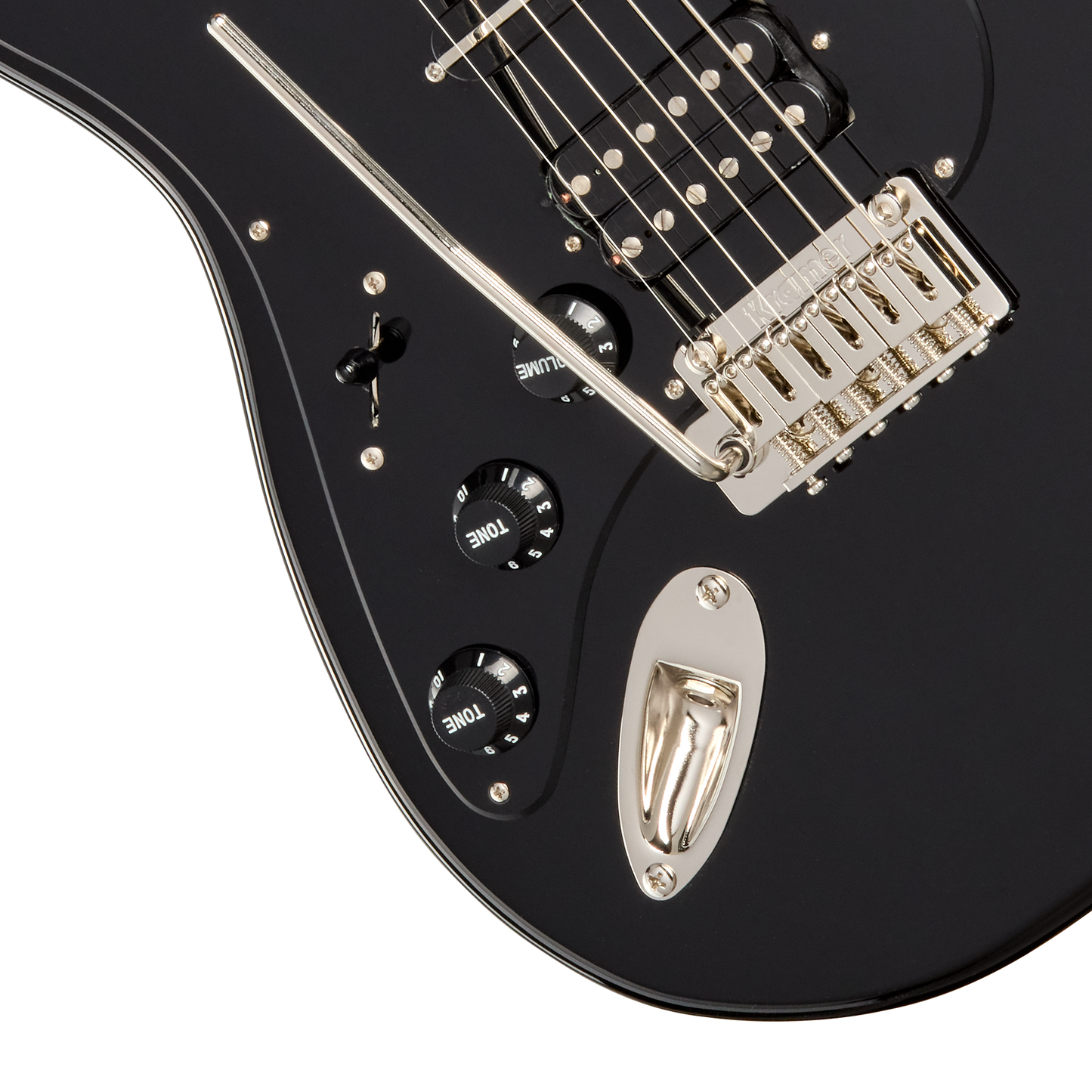 Kramer Pacer Deluxe GT, Intruder Black, Left-Handed, Electric Guitar Kramer
