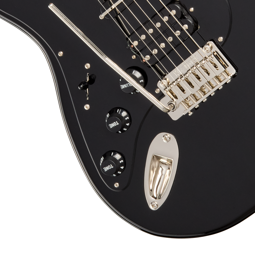 Kramer Pacer Deluxe GT, Intruder Black, Left-Handed, Electric Guitar Kramer