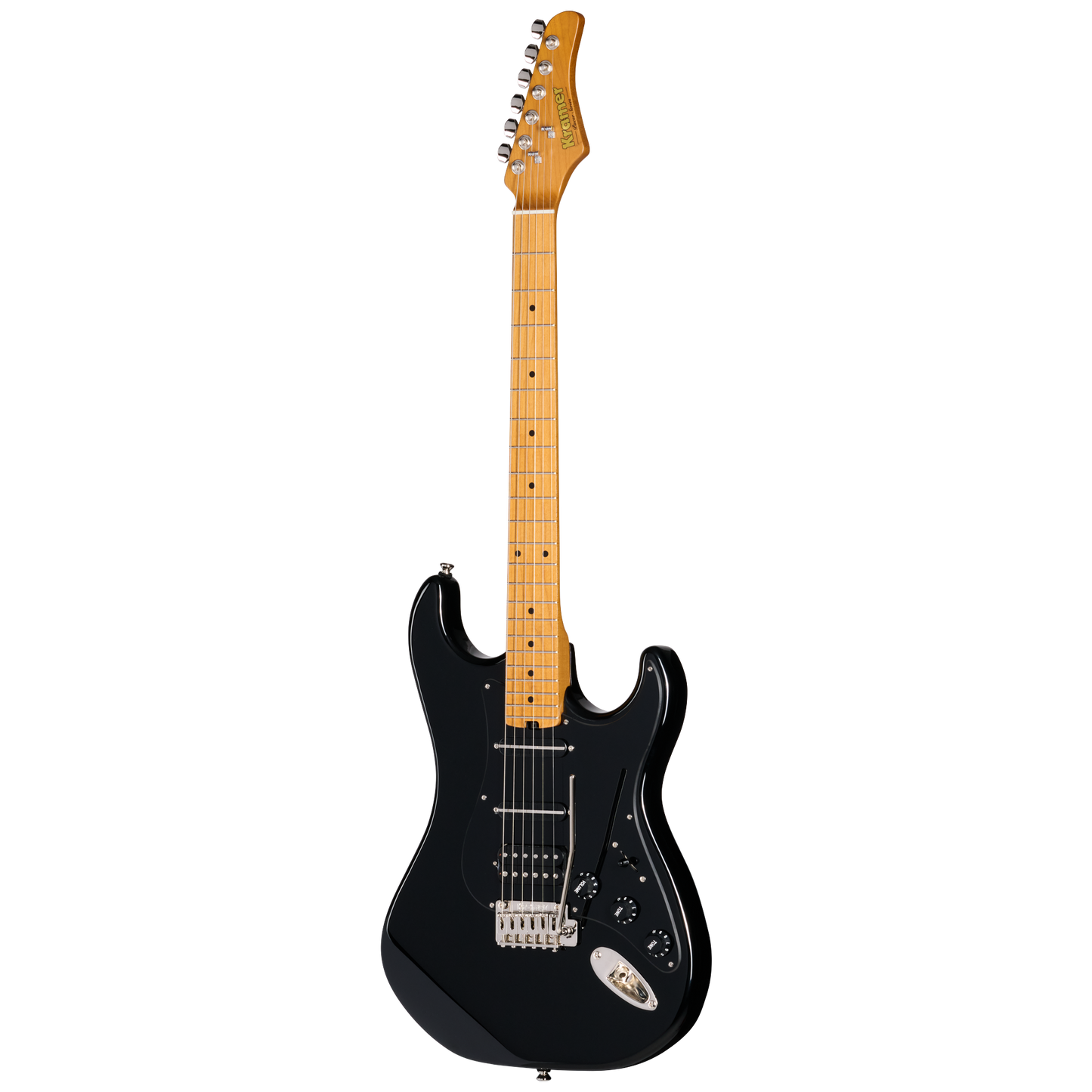 Kramer Pacer Deluxe GT, Intruder Black Electric Guitar Kramer