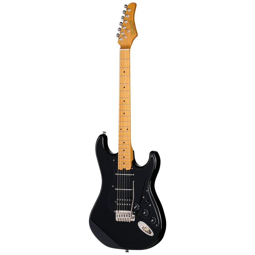 Kramer Pacer Deluxe GT, Intruder Black Electric Guitar Kramer