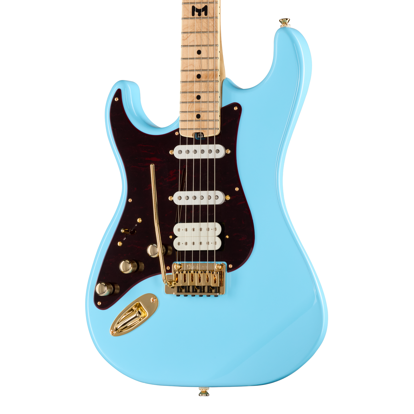 Kramer Malina Moye Pacer Deluxe, Left-Handed, Splash Blue Electric Guitar Kramer