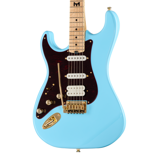 Kramer Malina Moye Pacer Deluxe, Left-Handed, Splash Blue Electric Guitar Kramer