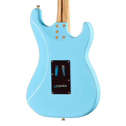 Kramer Malina Moye Pacer Deluxe, Left-Handed, Splash Blue Electric Guitar Kramer