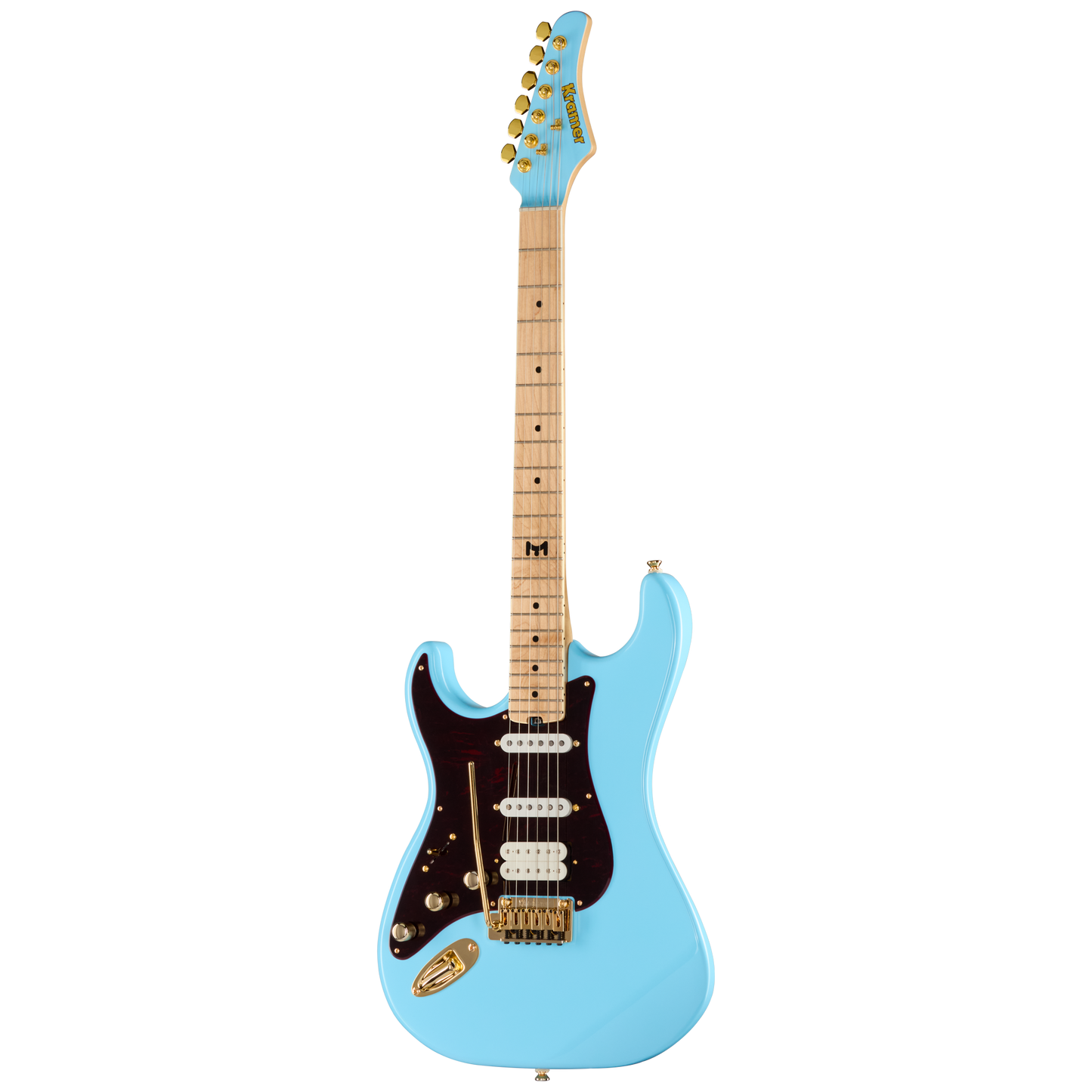 Kramer Malina Moye Pacer Deluxe, Left-Handed, Splash Blue Electric Guitar Kramer