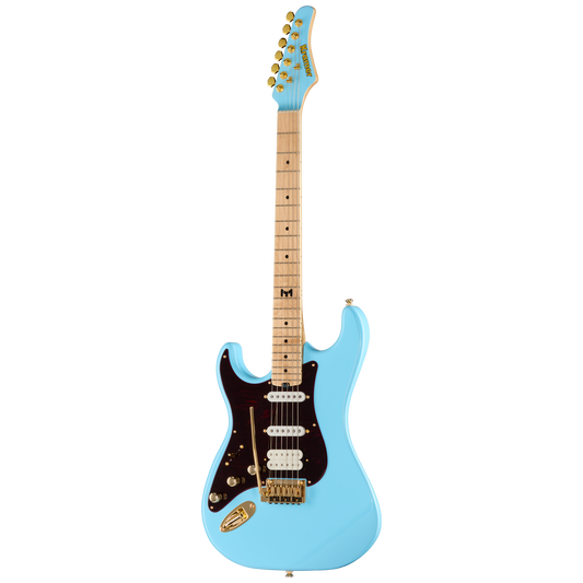 Kramer Malina Moye Pacer Deluxe, Left-Handed, Splash Blue Electric Guitar Kramer