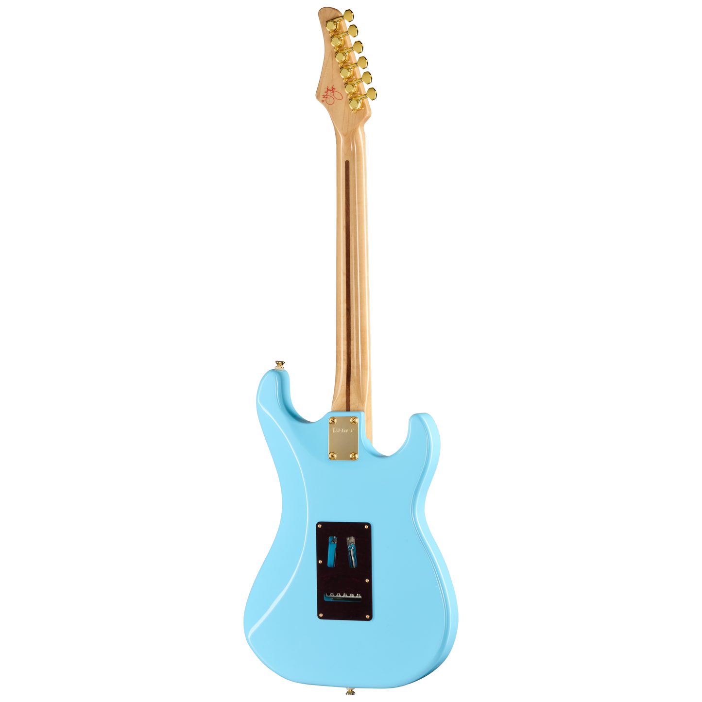 Kramer Malina Moye Pacer Deluxe, Left-Handed, Splash Blue Electric Guitar Kramer