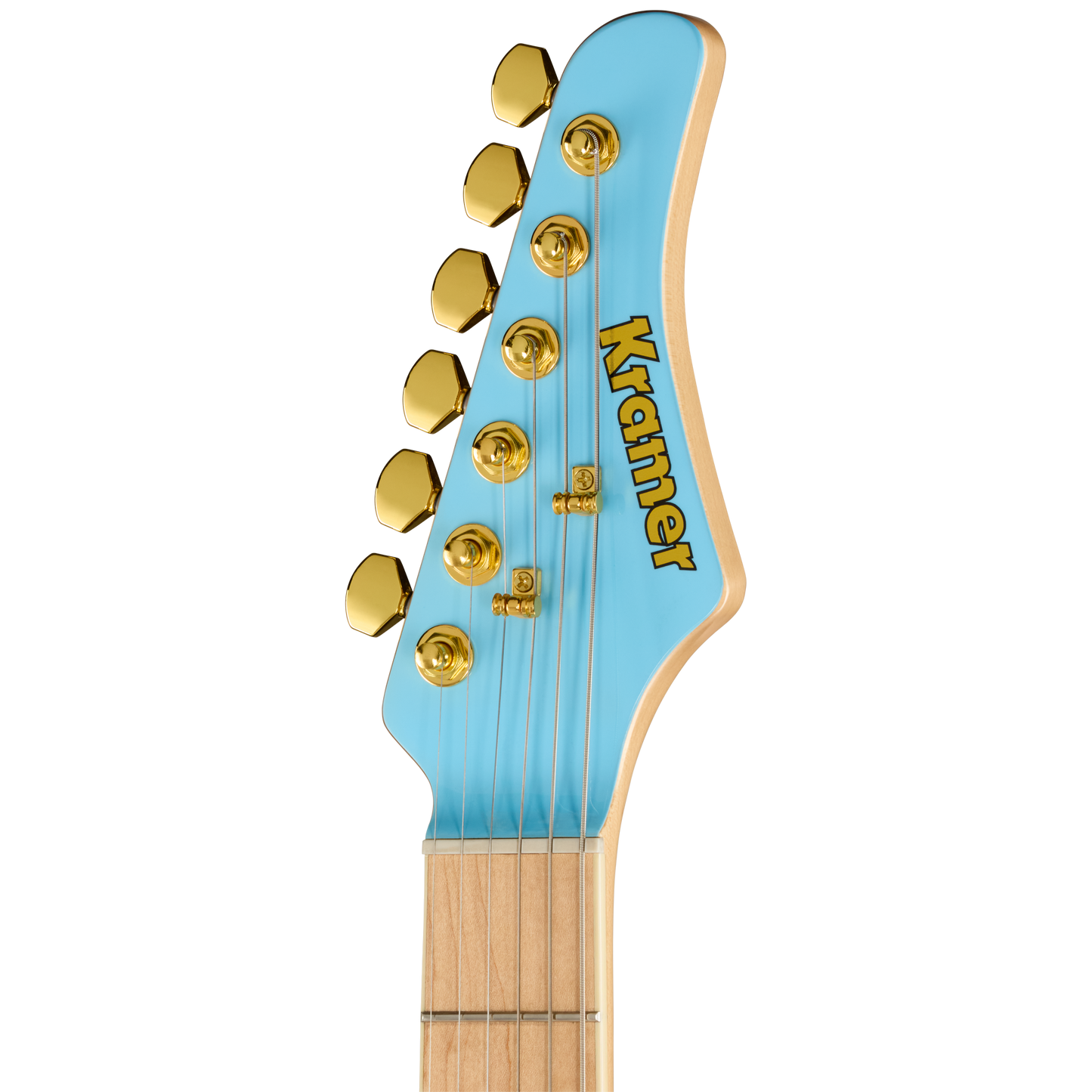 Kramer Malina Moye Pacer Deluxe, Left-Handed, Splash Blue Electric Guitar Kramer