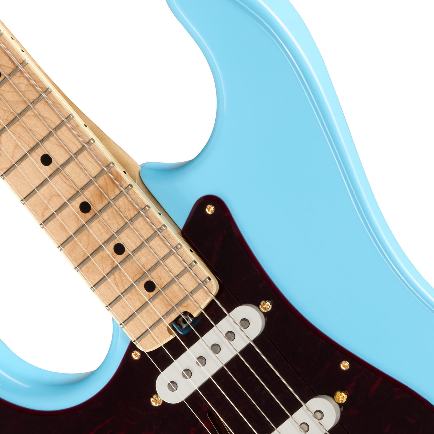 Kramer Malina Moye Pacer Deluxe, Left-Handed, Splash Blue Electric Guitar Kramer