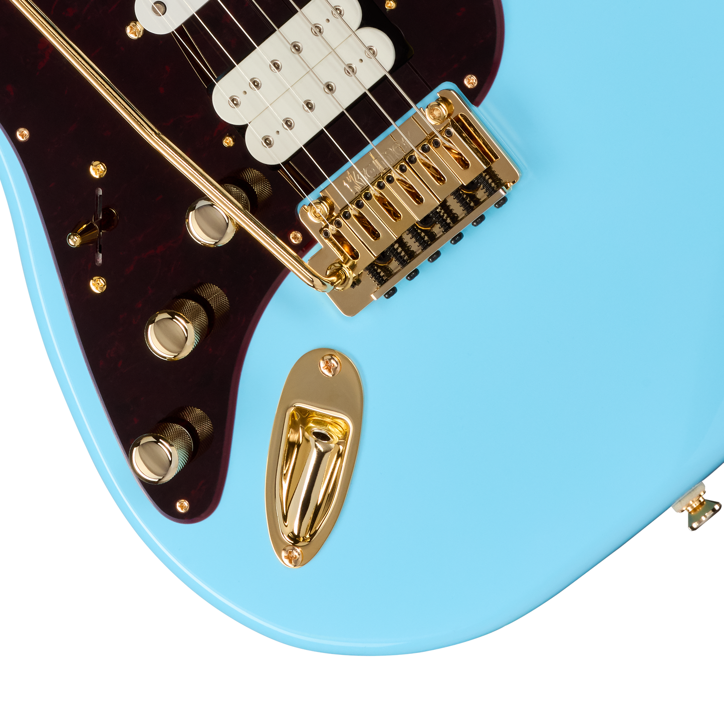 Kramer Malina Moye Pacer Deluxe, Left-Handed, Splash Blue Electric Guitar Kramer