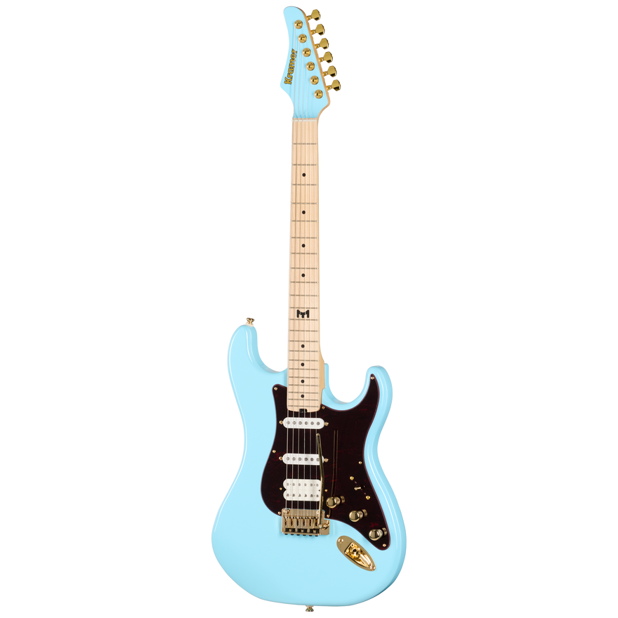 Kramer Malina Moye Pacer Deluxe, Splash Blue Electric Guitar Kramer