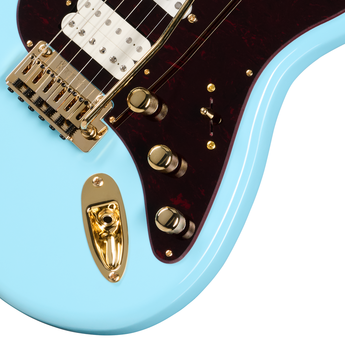Kramer Malina Moye Pacer Deluxe, Splash Blue Electric Guitar Kramer