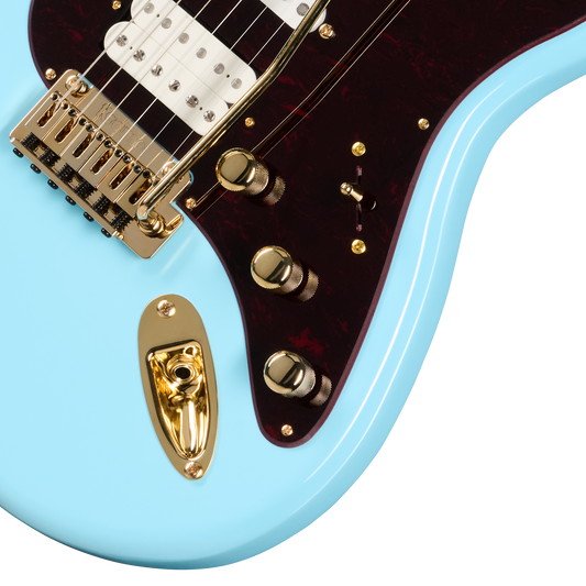 Kramer Malina Moye Pacer Deluxe, Splash Blue Electric Guitar Kramer