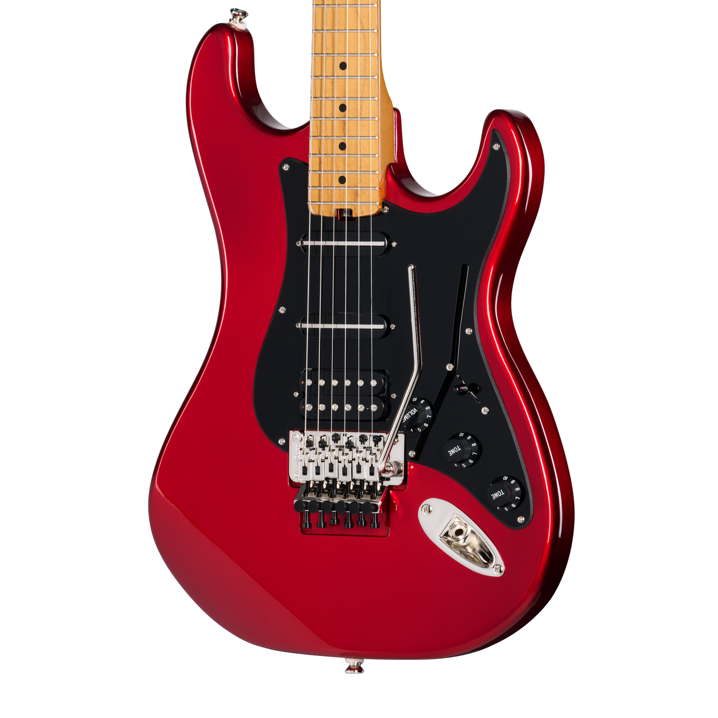 Kramer Pacer Deluxe, Ruby Red Metallic Electric Guitar Kramer