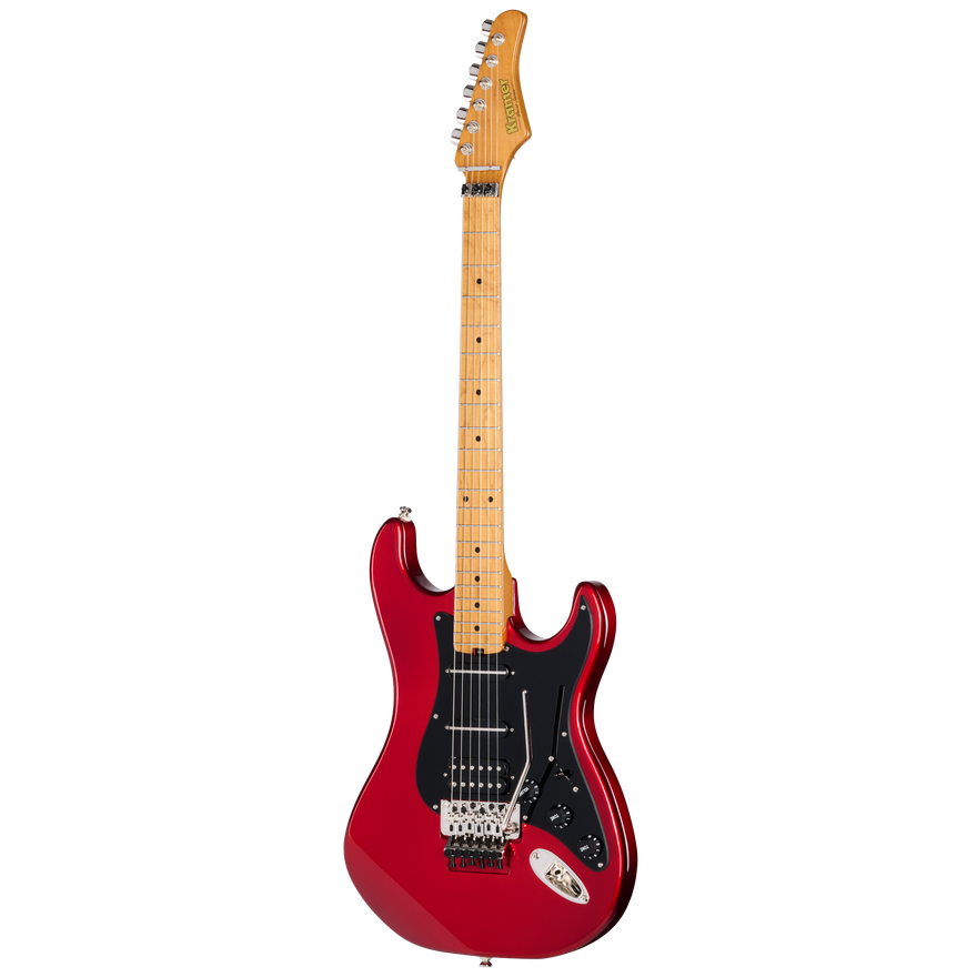 Kramer Pacer Deluxe, Ruby Red Metallic Electric Guitar Kramer