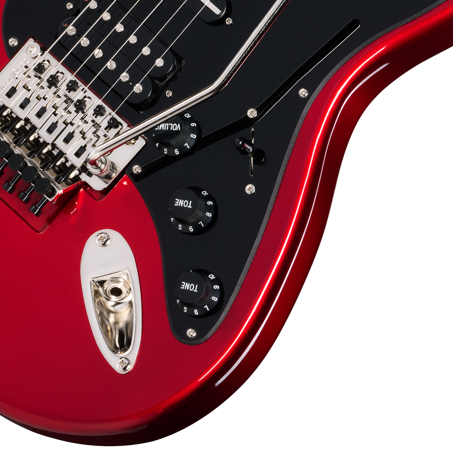 Kramer Pacer Deluxe, Ruby Red Metallic Electric Guitar Kramer