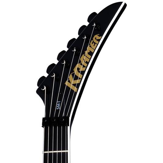 Kramer SM-1 Figured, Black Denim Perimeter Electric Guitar Kramer