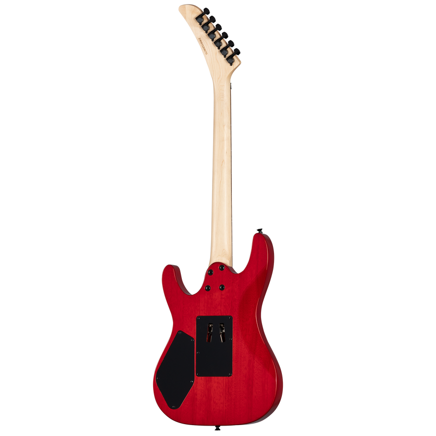 Kramer Striker Figured HSS, Floyd Rose, Transparent Red Electric Guitar Kramer