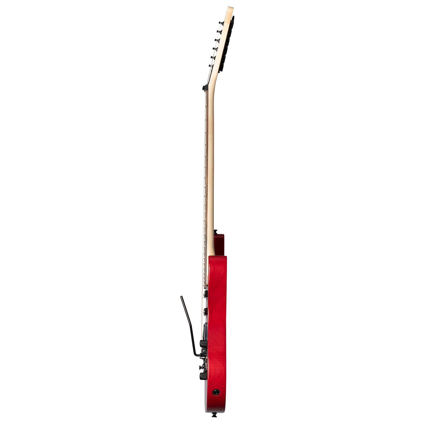 Kramer Striker Figured HSS, Floyd Rose, Transparent Red Electric Guitar Kramer