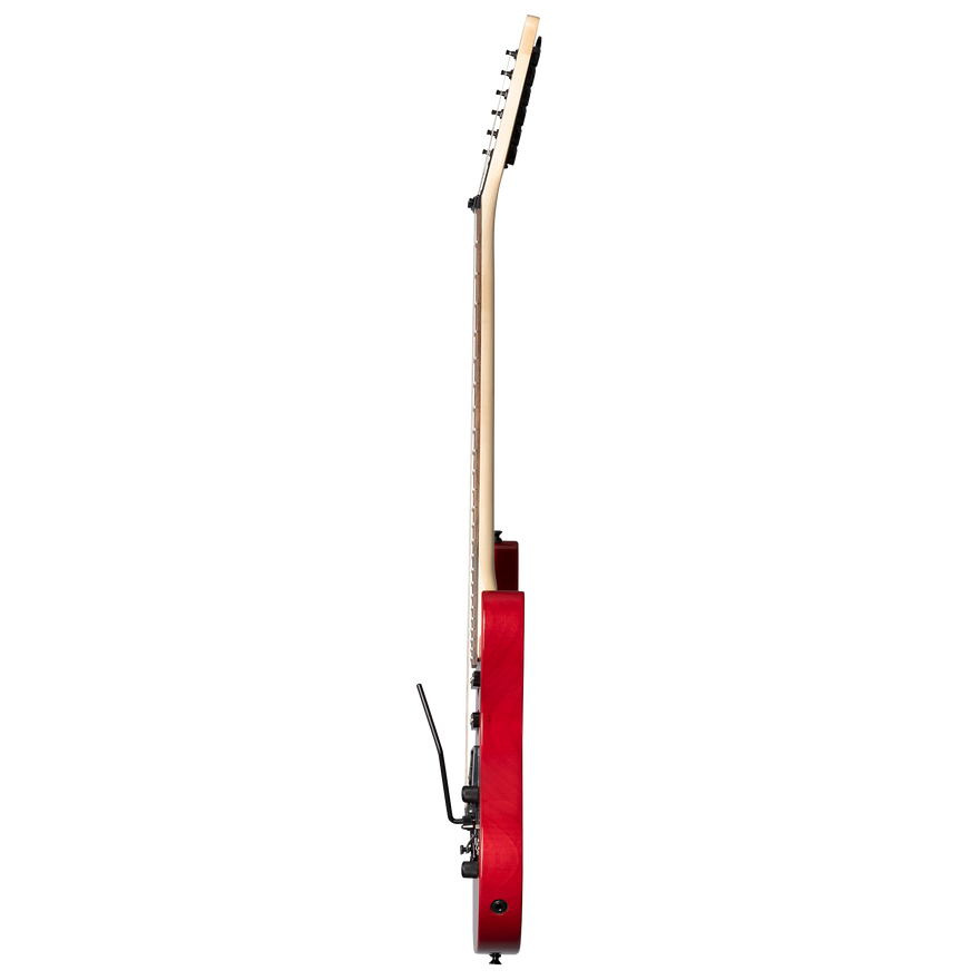Kramer Striker Figured HSS, Floyd Rose, Transparent Red Electric Guitar Kramer