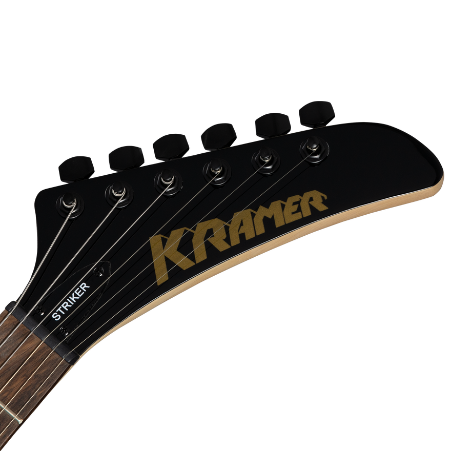 Kramer Striker Figured HSS, Transparent Ebony Electric Guitar Kramer