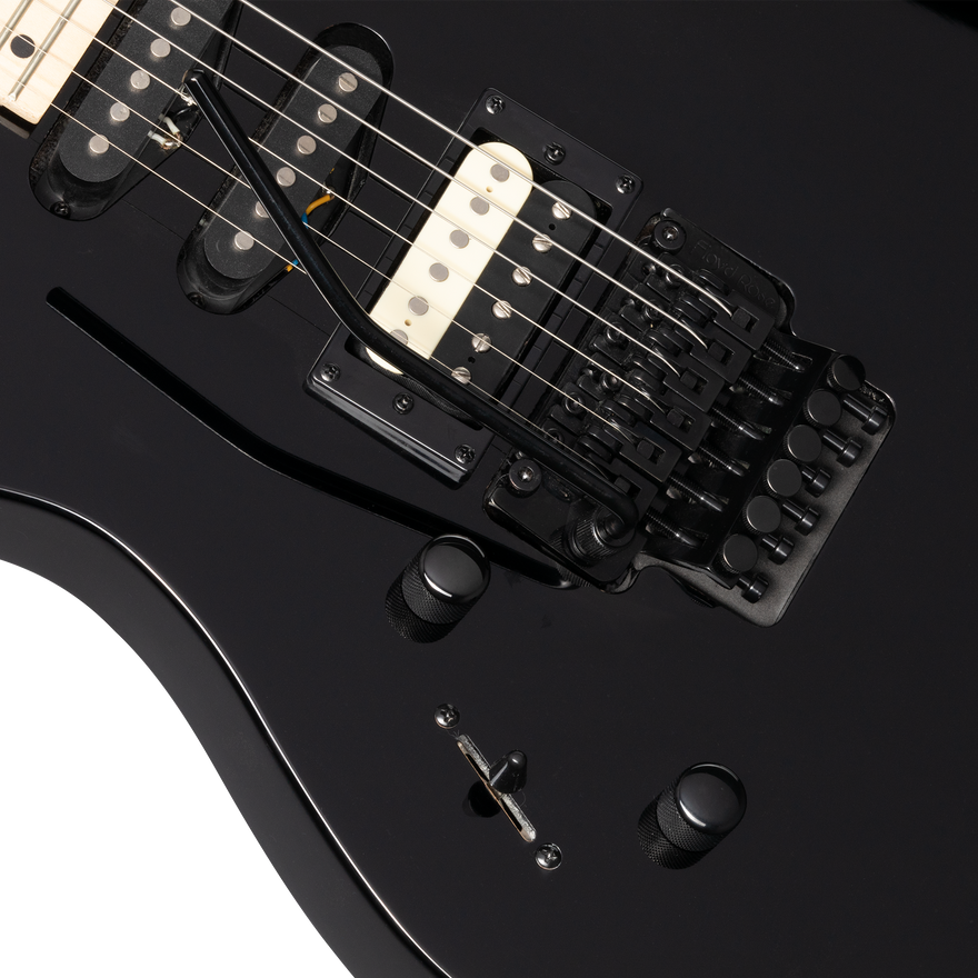 Kramer Striker HSS Floyd Rose, Left-Handed, Ebony Electric Guitar Kramer