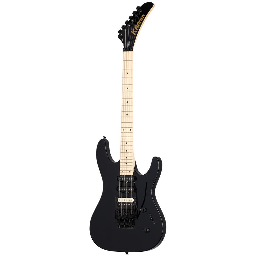 Kramer Striker HSS, Floyd Rose, Ebony Electric Guitar Kramer
