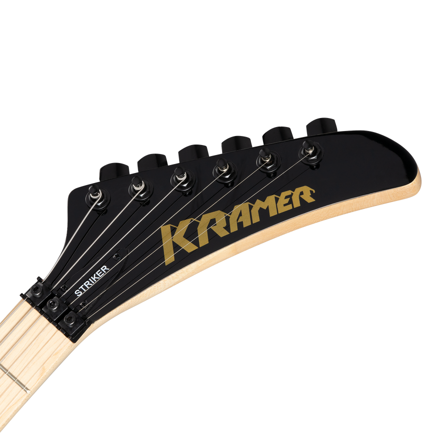Kramer Striker HSS, Floyd Rose, Ebony Electric Guitar Kramer