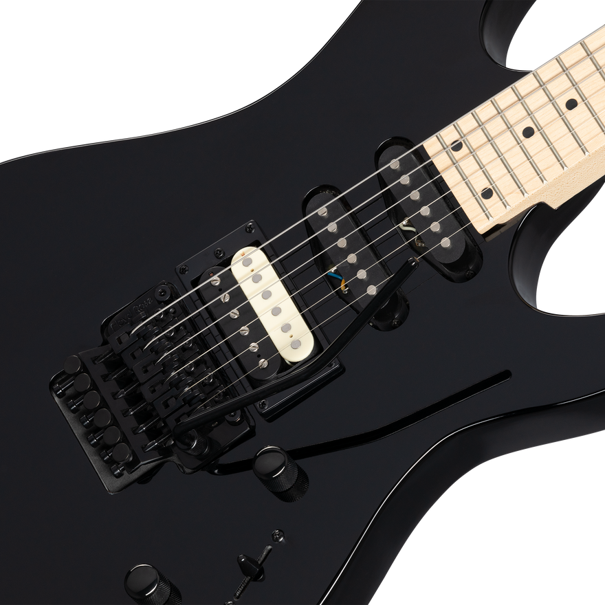 Kramer Striker HSS, Floyd Rose, Ebony Electric Guitar Kramer