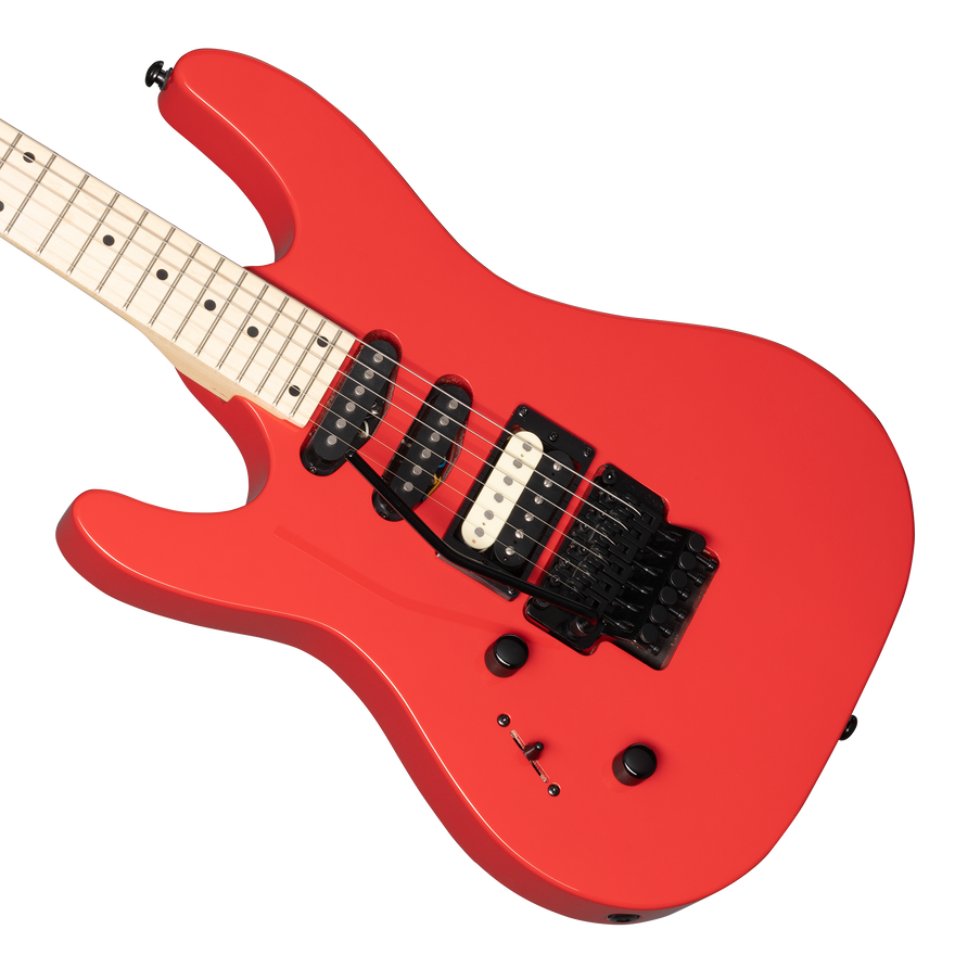 Kramer Striker HSS Floyd Rose, Left-Handed, Jumper Red Electric Guitar Kramer