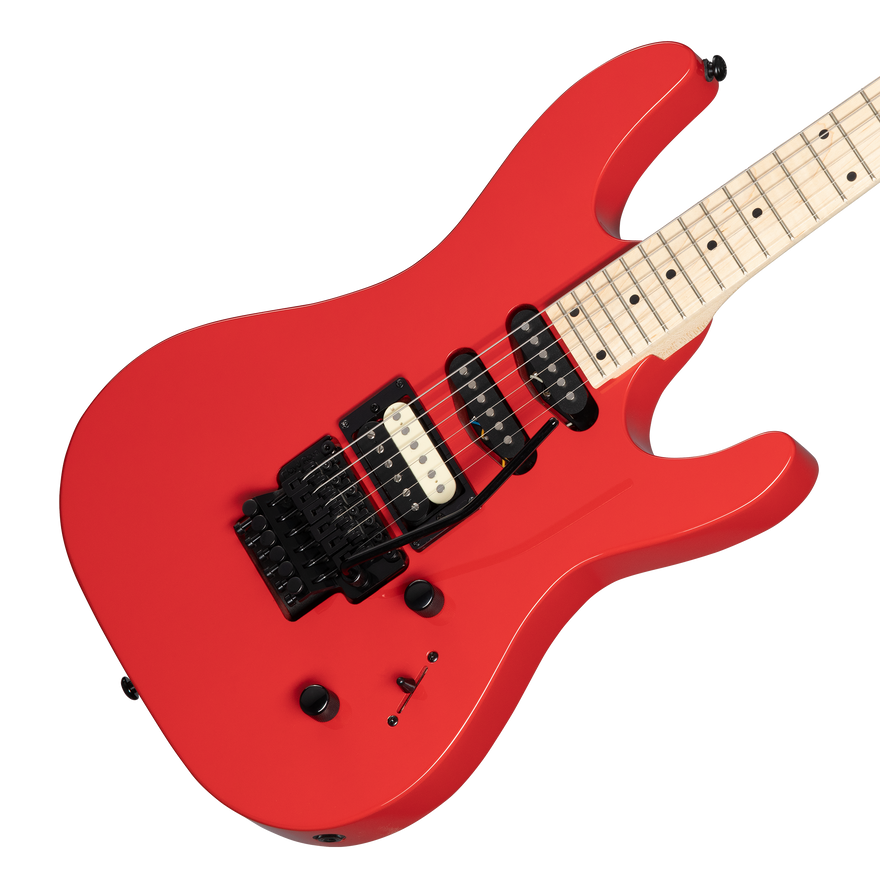 Kramer Striker HSS, Floyd Rose, Jumper Red Electric Guitar Kramer