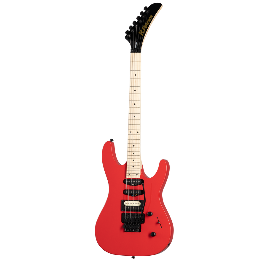 Kramer Striker HSS, Floyd Rose, Jumper Red Electric Guitar Kramer