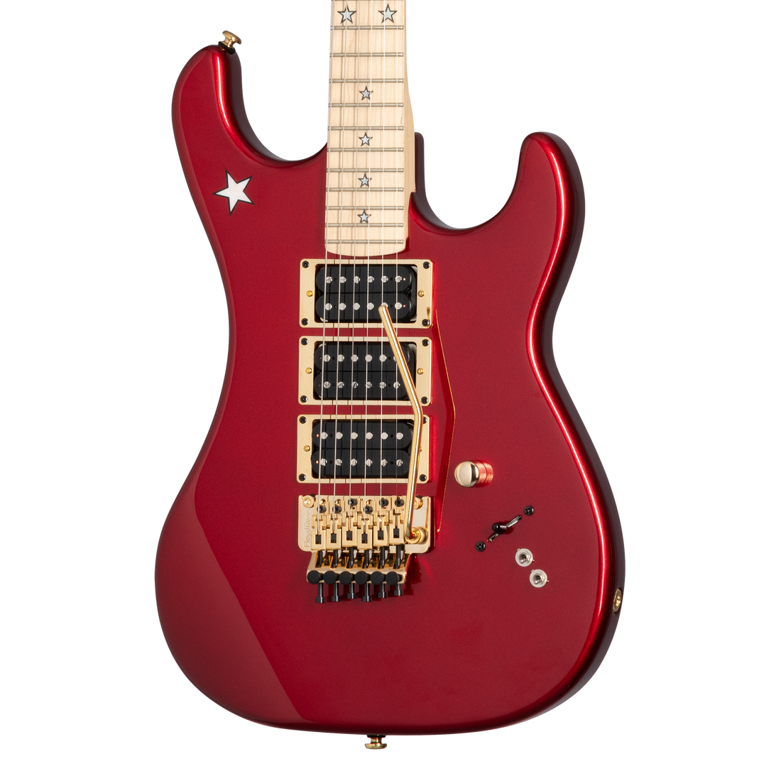 Kramer Jersey Star, Candy Apple Red Electric Guitar Kramer